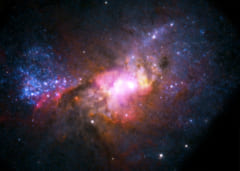 矮小銀河に「さまよう大質量ブラックホール」を発見の画像 2/3