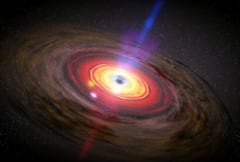 超巨大ブラックホールから「光速の99％の速度」でジェットが発射されていたの画像 1/5