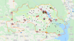 チェルノブイリで森林火災が発生、放射線量が16倍に急上昇の画像 2/4