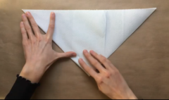 簡単便利！ペーパータオルだけで作れる「折り紙マスク」の作り方の画像 5/40
