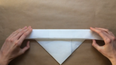 簡単便利！ペーパータオルだけで作れる「折り紙マスク」の作り方の画像 9/40