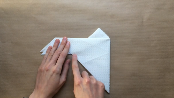 簡単便利！ペーパータオルだけで作れる「折り紙マスク」の作り方の画像 21/40