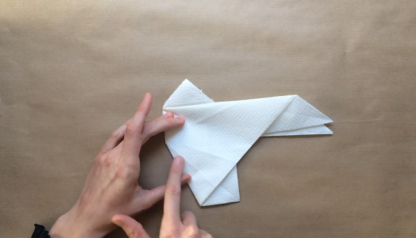 簡単便利 ペーパータオルだけで作れる 折り紙マスク の作り方 ナゾロジー