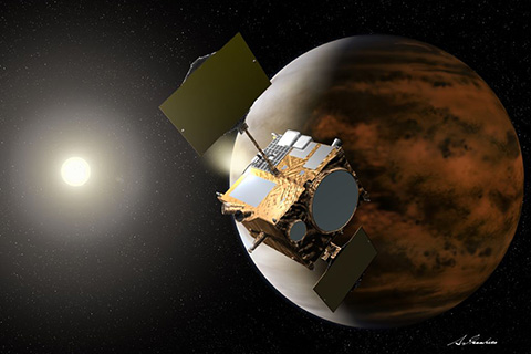 自転の60倍の速さで金星を周回する風「スーパーローテーション」のメカニズムをJAXA「あかつき」が解明！の画像 2/4