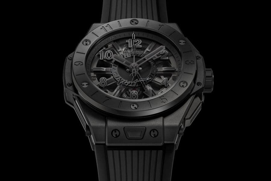 どこまでもブラック！高級腕時計「ウブロ」と日本人デザイナーが真っ黒な時計を発売