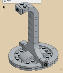 レゴで作るテンセグリティ構造の土台