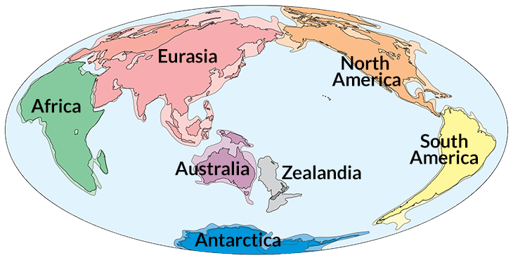 海底に沈んだ8番目の大陸「ジーランディア」の大きさが判明！　ニュージーランドが大陸の一角だったの画像 1/5