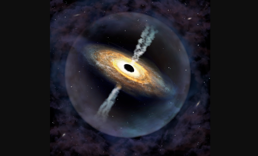 初期の宇宙に、現状の理論では説明できない「巨大クエーサー」が見つかる。　太陽15億個と同じ質量!?