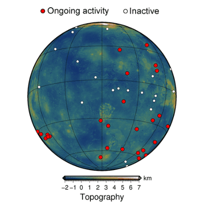 金星がまだ火山活動を続けている証拠を発見！　3Dシミュレーションで37箇所の火山構造が特定されるの画像 3/3