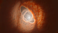 「3つのリング」に円盤が分裂した”幻想的な三重連星”をアルマ望遠鏡が観測。まるで天球儀みたい！の画像 1/6