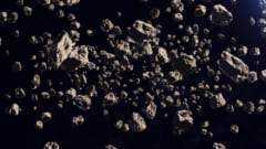 小惑星集団のイメージ