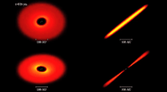 「3つのリング」に円盤が分裂した”幻想的な三重連星”をアルマ望遠鏡が観測。まるで天球儀みたい！の画像 5/6