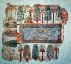 「ネブアメンの墓」から見つかったティラピア養殖の画