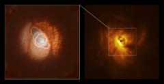 「3つのリング」に円盤が分裂した”幻想的な三重連星”をアルマ望遠鏡が観測。まるで天球儀みたい！の画像 3/6
