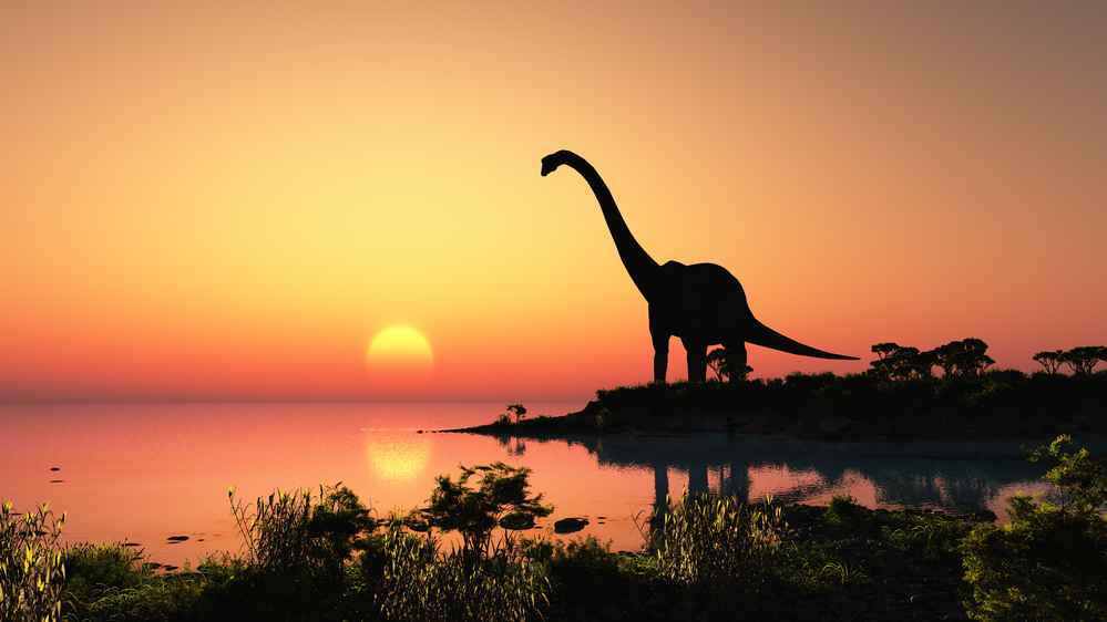 恐竜の代表といえば首が長く巨大な竜脚類の姿だろう。