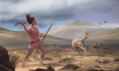 初期の社会では女性も狩りに従事していた？