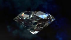 ダイヤモンドの永遠の煌きはわずか数分で作れる。