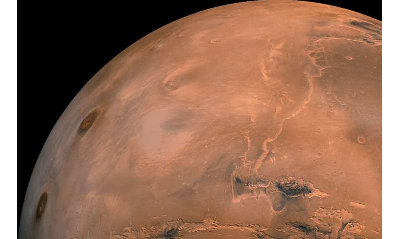 火星と地球の環境は大きく異なる
