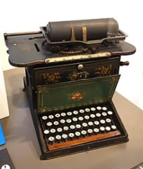 ショールズの「QWERTY配列タイプライター」