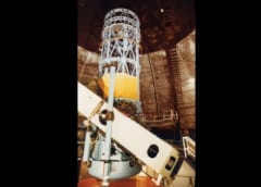 ウィルソン山の100インチ望遠鏡（2.5メートル）。
