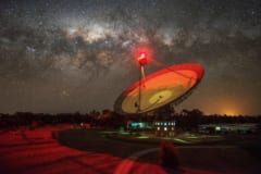 オーストラリアのパークス天文台。