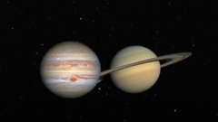 400年ぶりに土星と木星が大接近する