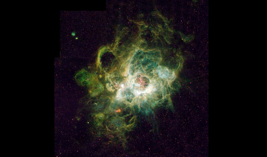 星雲(NGC 604)。