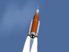ロケット打ち上げのイメージ