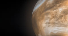 金星探査機あかつきの撮影した金星。