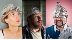 アルミ帽子は電磁波攻撃を遮断する効果があるとされている。もしかしたら脳波の流出も防げるかもしれない