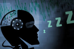 ある種の人工知能は睡眠を取らないと幻覚を見始める。