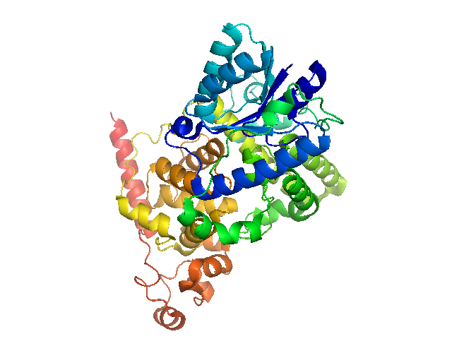 青色光受容体タンパク質クリプトクロム。