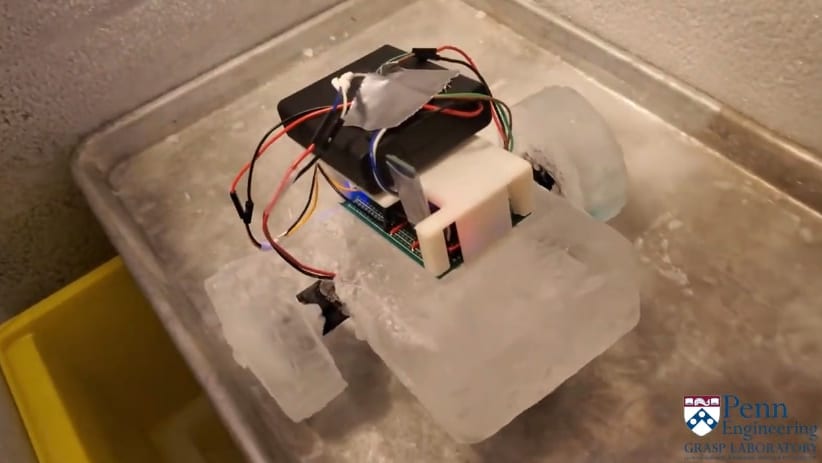 火星で入手できる氷で作られたロボット