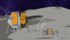 ペレグリン月面着陸船を経由してデータを送信する
