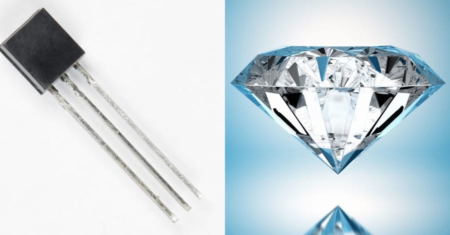 ダイヤモンドは優れた耐熱性と電子移動度をもっており半導体素材として非常に有望である