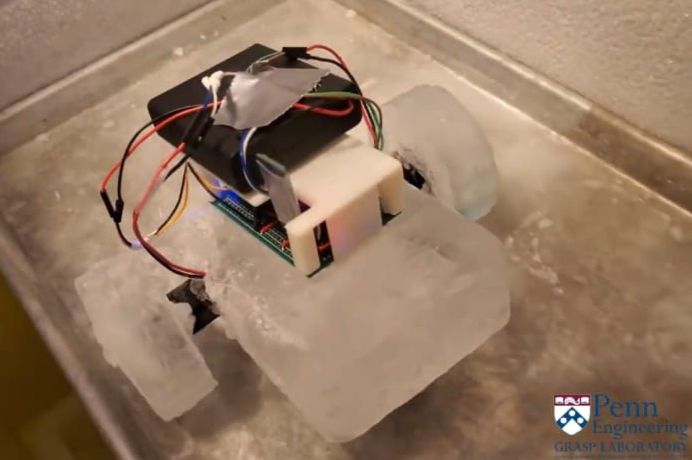 火星を探索する「氷ロボット」が開発中！ 氷を材料にすることで現地での修復をカンタンに