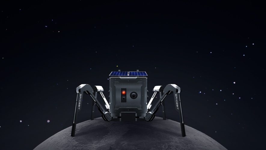 地球以外の天体を初めて歩く「月面四足歩行ロボットASAGUMO」を発表！ SF作品から飛び出してきたようなフォルム