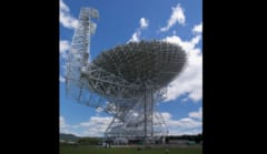 世界最大の電波望遠鏡グリーンバンク望遠鏡。