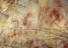 スペインのエルカスティーヨ洞窟のこの洞窟壁画の中心は、アダムスイベントと同じ年齢である約42、000年前のものと考えられている。