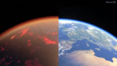 地球最初の大気は、金星と非常に類似していた