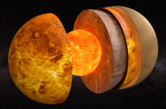 15年に及ぶ電波エコーの調査で金星のコアのサイズが推定された