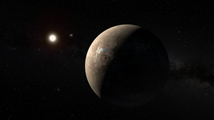 地球からもっともt近い居住可能惑星プロキシマ・ケンタウリb。ただし居住可能というのは人類が住める星という意味ではない。