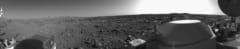 バイキング1号が撮影した火星のパノラマ写真