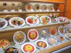 料理サンプルも日本特有の文化