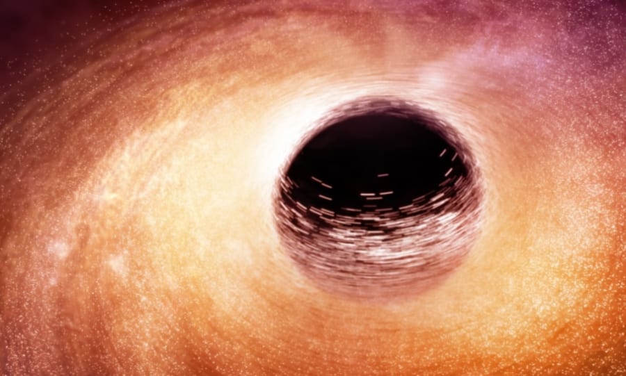ホーキング定理が50年を経て実証される「ブラックホール合体後に表面積増大」