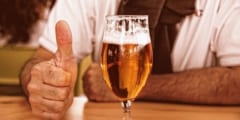 1日ビール1本程度のアルコール摂取が心血管疾患患者の死亡リスクを低下させる