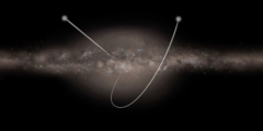 発見された星は時速320万kmで天の川銀河の端へ向かって爆走している
