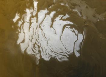 火星の地下にあると予想された「液体の湖」は、凍った粘土だったという研究