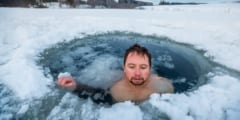 氷風呂は運動の種類と状況によって影響が異なる