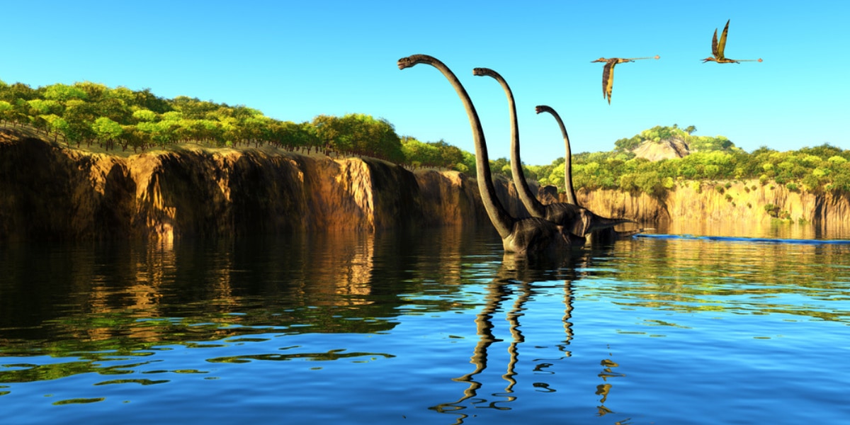 巨大竜脚類は果たして水中で生活していたのか？